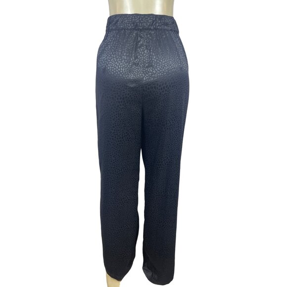 Kalore Women’s Black Animal Print Pants Sz L - NWT - Picture 4 of 10